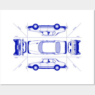 SAAB 900 TURBO - brochure detail Posters and Art